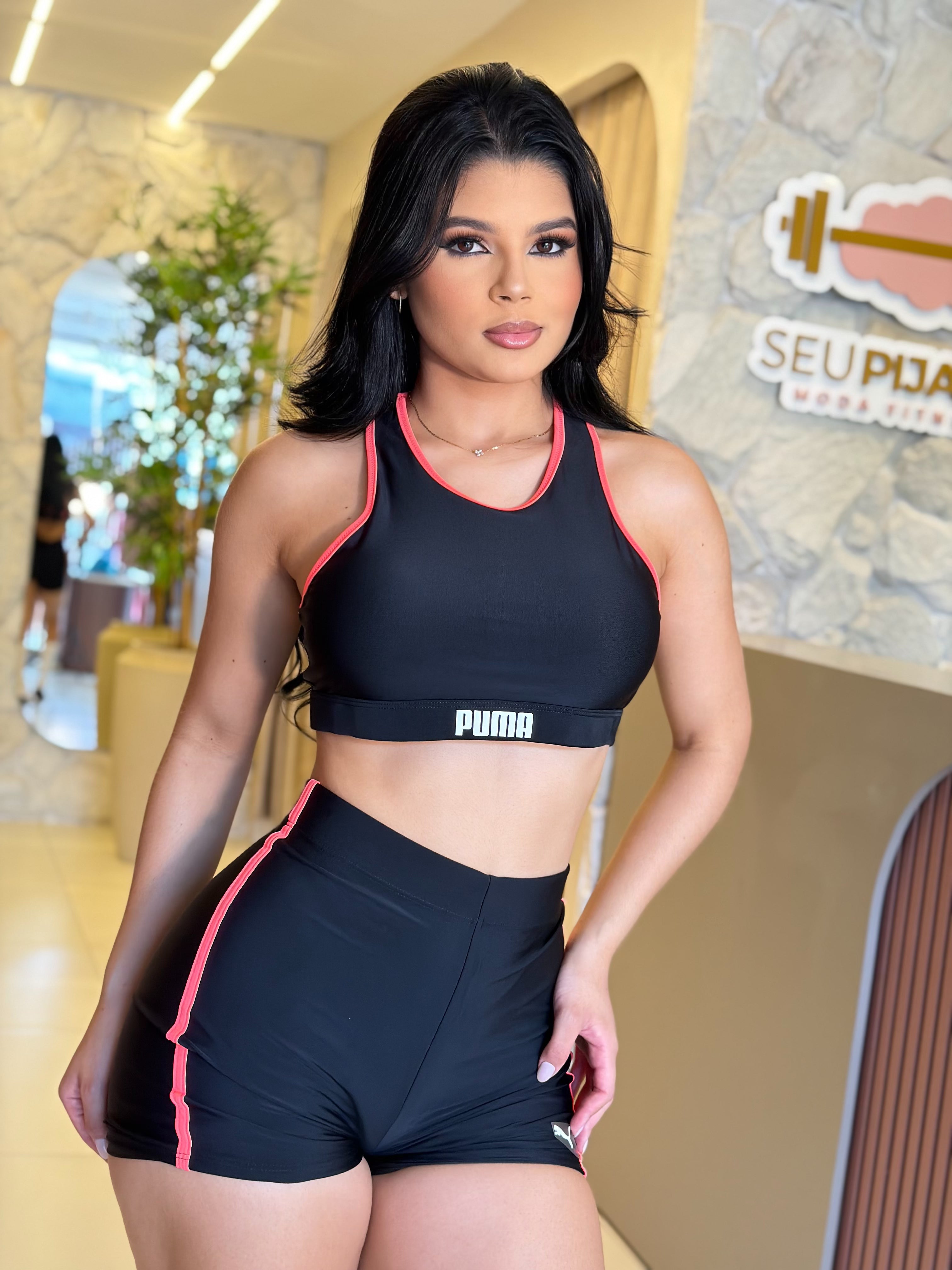 Top Puma - Preto